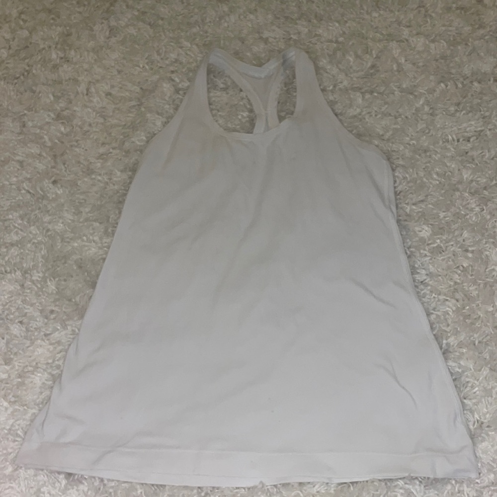 White lululemon scuba tank